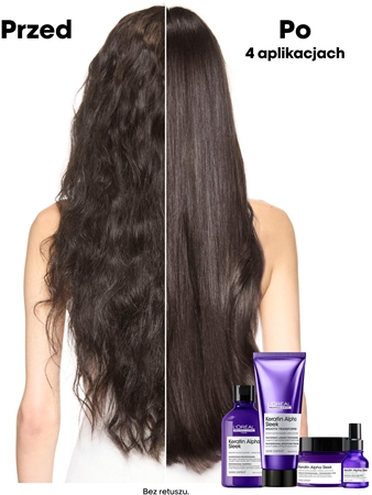 L’Oréal Professionnel Serie Expert Keratin Alpha Sleek szampon dla gładkiego wyglądu włosów