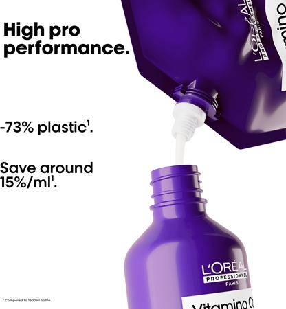 L’Oréal Professionnel Serie Expert Keratin Alpha Sleek Shampoo for smooth-looking hair