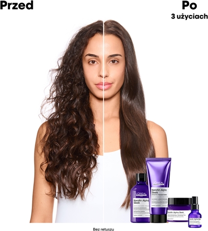 L’Oréal Professionnel Serie Expert Keratin Alpha Sleek szampon dla gładkiego wyglądu włosów