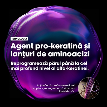 L’Oréal Professionnel Serie Expert Keratin Alpha Sleek șampon pentru un aspect neted al părului