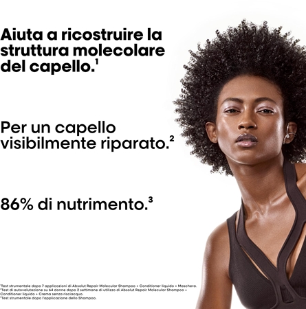 L’Oréal Professionnel Serie Expert Absolut Repair Molecular shampoo rinforzante per capelli rovinati