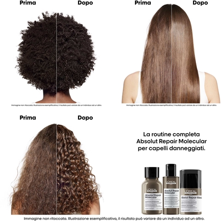 L’Oréal Professionnel Serie Expert Absolut Repair Molecular shampoo rinforzante per capelli rovinati