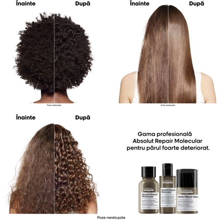 L’Oréal Professionnel Serie Expert Absolut Repair Molecular șampon fortifiant pentru păr deteriorat