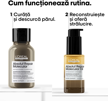 L’Oréal Professionnel Serie Expert Absolut Repair Molecular set cadou pentru par deteriorat