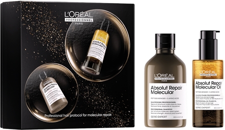 L’Oréal Professionnel Serie Expert Absolut Repair Molecular Dāvanu komplekts ar barojošu efektu