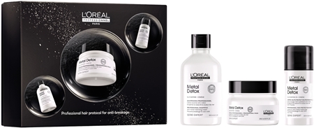 L’Oréal Professionnel Serie Expert Metal DX Geschenkset für beschädigtes und coloriertes Haar