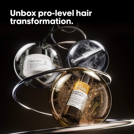 L’Oréal Professionnel Serie Expert Metal DX Geschenkset für gefärbtes und geschädigtes Haar