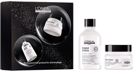 L’Oréal Professionnel Serie Expert Metal DX Geschenkset für gefärbtes und geschädigtes Haar