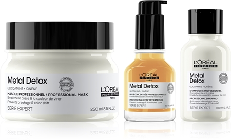 L’Oréal Professionnel Serie Expert Metal Detox výhodné balení pro barvené vlasy