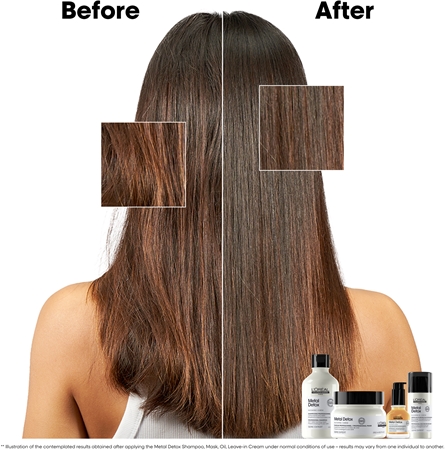 L’Oréal Professionnel Serie Expert Metal DX vorteilhafte Packung für beschädigtes Haar