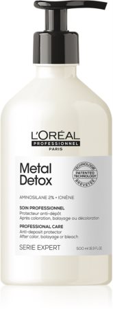 L’Oréal Professionnel Serie Expert Metal Detox szampon dogłębnie oczyszczający do włosów farbowanych i zniszczonych