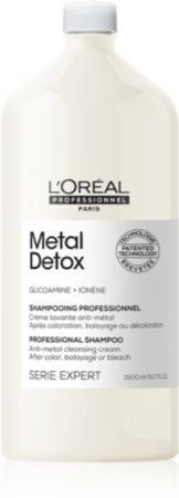 L’Oréal Professionnel Serie Expert Metal Detox szampon dogłębnie oczyszczający do włosów farbowanych i zniszczonych