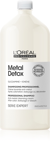 L’Oréal Professionnel Serie Expert Metal Detox hloubkově čisticí šampon pro barvené a poškozené vlasy