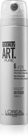 L’Oréal Professionnel Tecni.Art 6-Fix Fixationsspray mit extra starker Fixierung