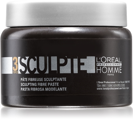 L’Oréal Professionnel Homme 3 Force Sculpte modelovací pasta střední zpevnění