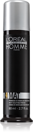 L’Oréal Professionnel Homme 4 Force Mat Modellierende Haarpaste für mattes Aussehen