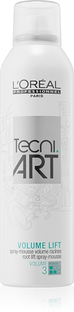 L’Oréal Professionnel Tecni.Art Volume Lift espuma styling para dar volume desde a raiz
