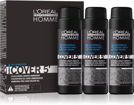 L'Oréal Professionnel Homme Cover 5' Tonende hårfarve stk | notino.dk