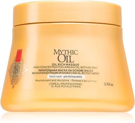 L’Oréal Professionnel Mythic Oil Närande mask för tjockt och ostyrigt hår