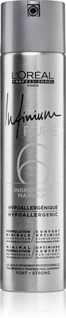L’Oréal Professionnel Infinium Pure Spray de păr hipoalergenic fixare puternică