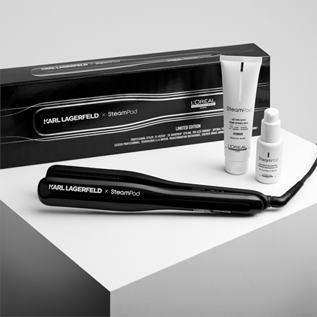 L’Oréal Professionnel Steampod x KARL LAGERFELD Steam Iron