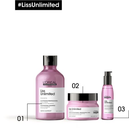 L’Oréal Professionnel Serie Expert Liss Unlimited glättendes Serum für widerspenstiges Haar