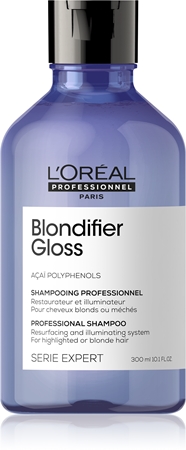 L’Oréal Professionnel Serie Expert Blondifier zkrášlující a regenerační šampon pro zesvětlené, melírované studené blond vlasy