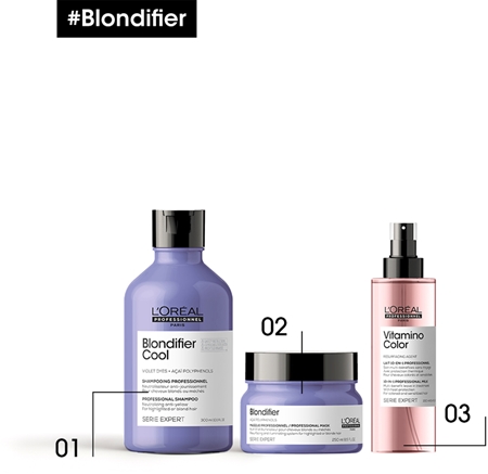 L’Oréal Professionnel Serie Expert Blondifier champô violeta neutraliza tons amarelados