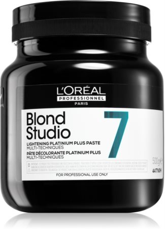 L’Oréal Professionnel Blond Studio Platinium Plus crema decoloranta pentru par natural sau vopsit