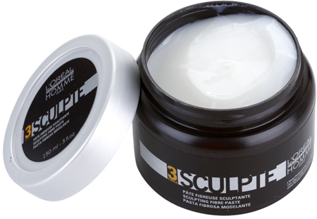L’Oréal Professionnel Homme 3 Force Sculpte modelovací pasta střední zpevnění
