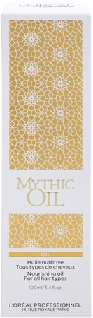 L’Oréal Professionnel Mythic Oil óleo nutritivo para todos os tipos de cabelos