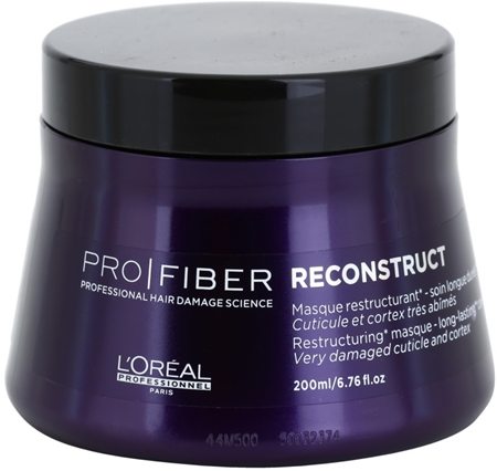 L’Oréal Professionnel Pro Fiber Reconstruct regeneráló maszk a nagyon száraz és sérült hajra