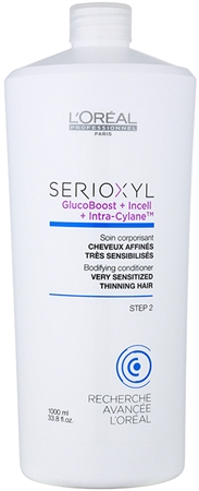 L’Oréal Professionnel Serioxyl GlucoBoost + Incell + Intra-Cylane acondicionador para el cabello muy sensible y fino