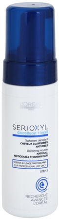 L’Oréal Professionnel Serioxyl GlucoBoost + Incell espuma densificante para cabello sin teñir