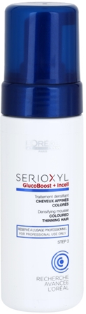 L’Oréal Professionnel Serioxyl GlucoBoost + Incell Visible Volume Foam for Coloured Hair