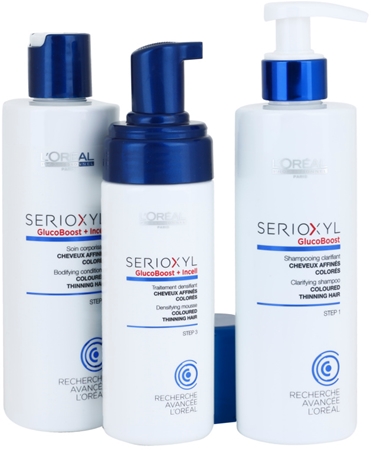 L’Oréal Professionnel Serioxyl GlucoBoost + Incell Cosmetic Set