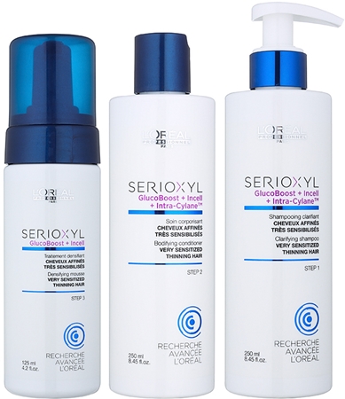 L’Oréal Professionnel Serioxyl Fuller Hair kozmetični set III.