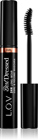 L.O.V. BEST DRESSED mascara allongeant pour des cils volumisés et courbés