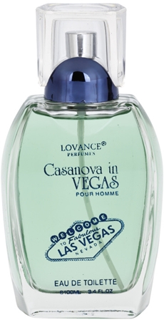 Lovance Casanova in Vegas Eau de Toilette for Men 100 ml