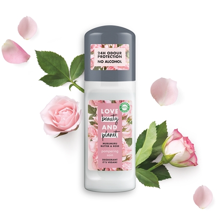 Love Beauty & Planet Pampering deodorant roll-on