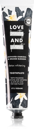 Love Beauty & Planet Detox Whitening Whitening Tandpasta met Actiefkool