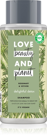 Love Beauty & Planet Delightful Detox почистващ шампоан за мазна коса