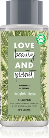 Love Beauty & Planet Delightful Detox sampon pentru curatare pentru par gras