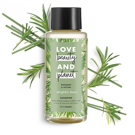 Love Beauty & Planet Delightful Detox почистващ шампоан за мазна коса