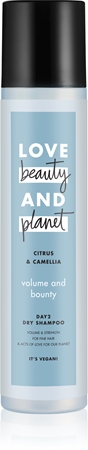 Love Beauty & Planet Volume and Bounty șampon uscat pentru par fin