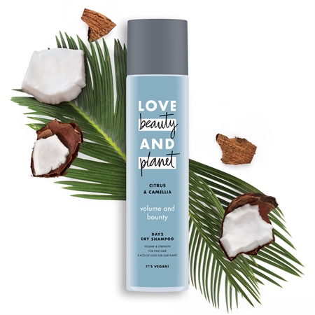 Love Beauty & Planet Volume and Bounty șampon uscat pentru par fin