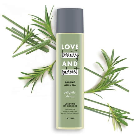 Love Beauty & Planet Delightful Detox osviežujúci suchý šampón pre mastné vlasy