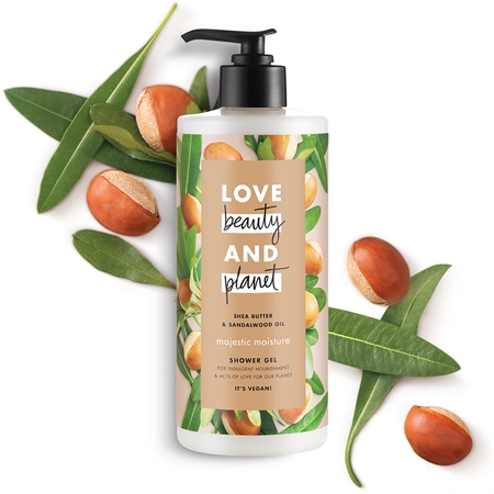 Love Beauty & Planet Majestic Moisture kremowy żel pod prysznic