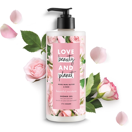 Love, Beauty And Planet Duschgel – Radical Refresher Mit Kokoswasser & Mimosa, 400 Ml, Vegan