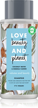 Love Beauty & Planet Volume and Bounty Shampoo voor Fijn Haar